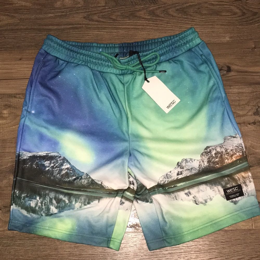 Wesc Stockholm Sweden Marty Northern Lights shorts